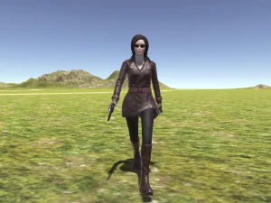 spy woman 3D Model