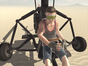 ultra light helicopter 3D Model