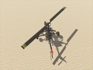 ultra light helicopter 3D Model