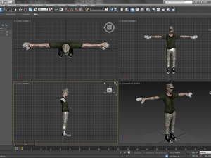 military zombie 3D 모델