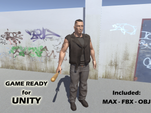 tough guy 3Dモデル