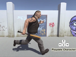 tough guy 3D Model