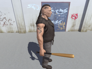 tough guy 3Dモデル