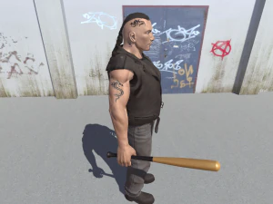 tough guy 3D Model