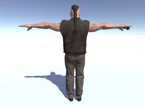 tough guy 3D Model