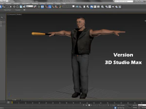 tough guy 3D Model