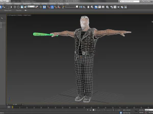 tough guy 3D Model