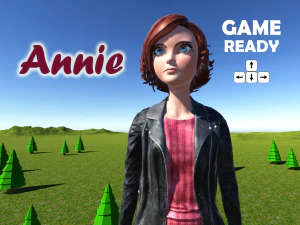 アニー漫画 3Dモデル