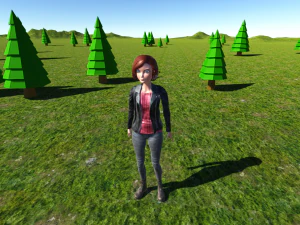 annie cartoon 3D Model