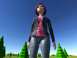 annie cartoon 3D 模型