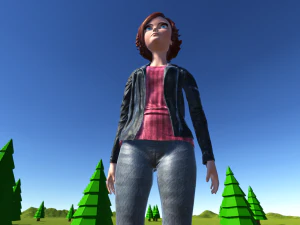 annie cartoon 3D Model