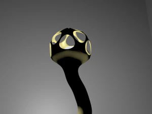 toekomstige lamp 3D Model