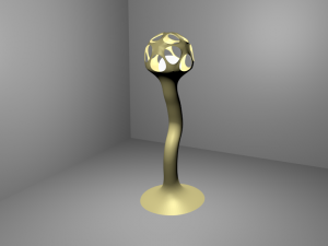 future lamp 3D Model