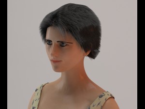 casual female Modelo 3D