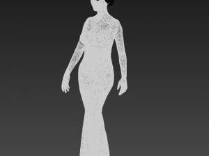 casual female 3D 模型