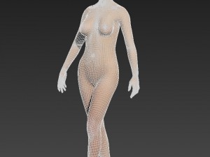 casual female 3D 模型