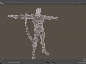scorpion 90s animated series poser rigged 3D-Modell