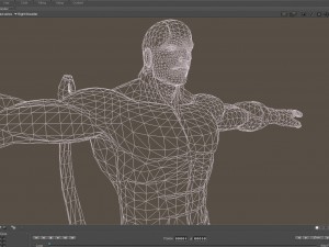 scorpion 90s animated series poser rigged 3D-Modell