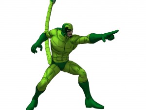 scorpion 90s animated series poser rigged 3D-Modell
