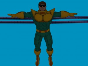 dr octopus 90 animated series poser rigged 3D मॉडल