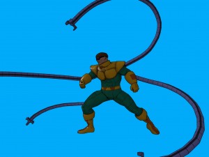 dr octopus 90 animated series poser rigged 3D मॉडल