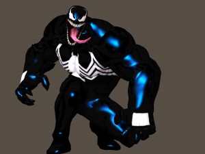 venom from marvel c of c poser rigged Modelo 3D