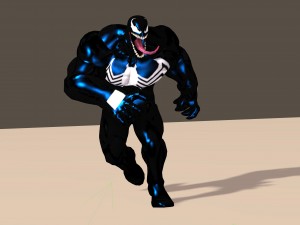 venom from marvel c of c poser rigged Modelo 3D