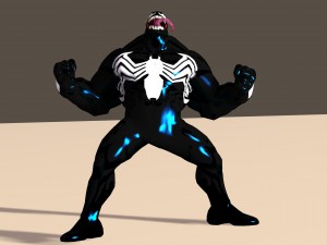 venom from marvel c of c poser rigged Modelo 3D