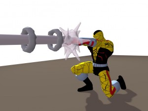 shocker 90s animated series rigged for poser 3Dモデル