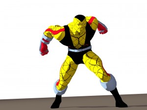 shocker 90s animated series rigged for poser 3Dモデル