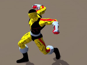 shocker 90s animated series rigged for poser 3Dモデル