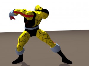shocker 90s animated series rigged for poser 3Dモデル
