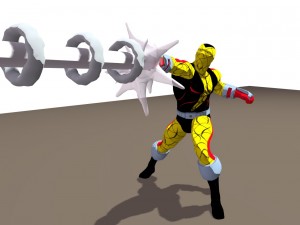 shocker 90s animated series rigged for poser 3Dモデル