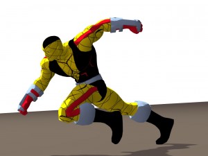 shocker 90s animated series rigged for poser 3Dモデル