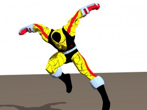 shocker 90s animated series rigged for poser 3Dモデル