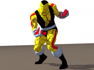 shocker 90s animated series rigged for poser 3Dモデル