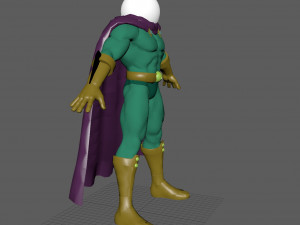 mysterio from 90s spiderman animated series 3D-Modell