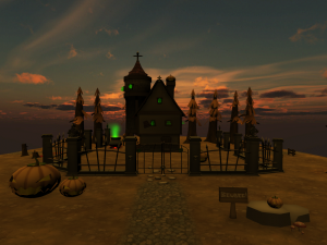game ready fantasy scenario low-poly 3D Model