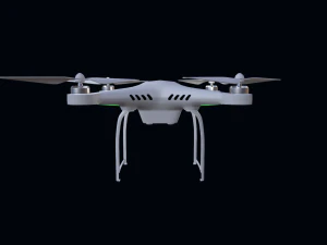 quadrocopter ready for a game 3D Model