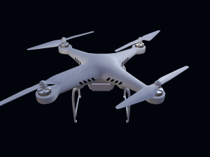 quadrocopter ready for a game 3D मॉडल