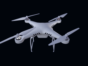 quadrocopter ready for a game 3D मॉडल