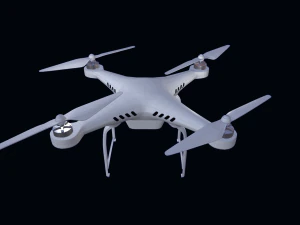 quadrocopter ready for a game 3D Model