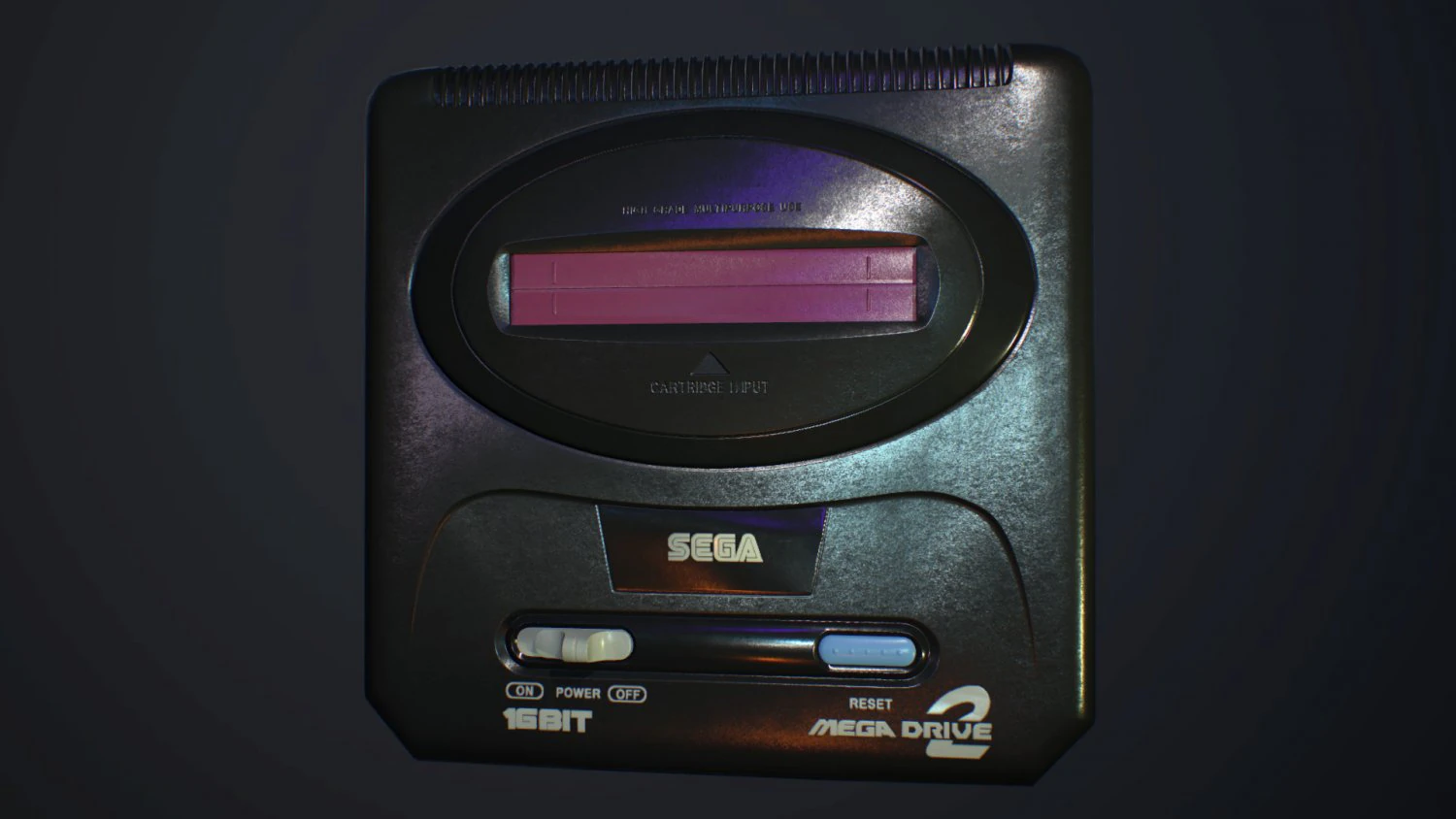 sega pbr textures model vr - ar - low-poly 3D Model .c4d .max .obj .3ds .fbx .stl .blend 