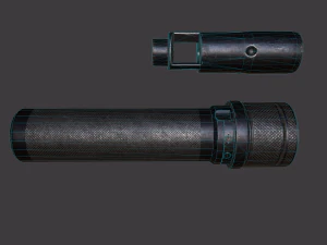 ak 74m 팩 pbr 텍스처 모델 vr - ar - low-poly 3D 모델