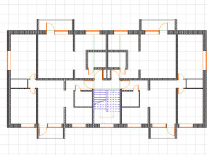5 floor 3D 模型