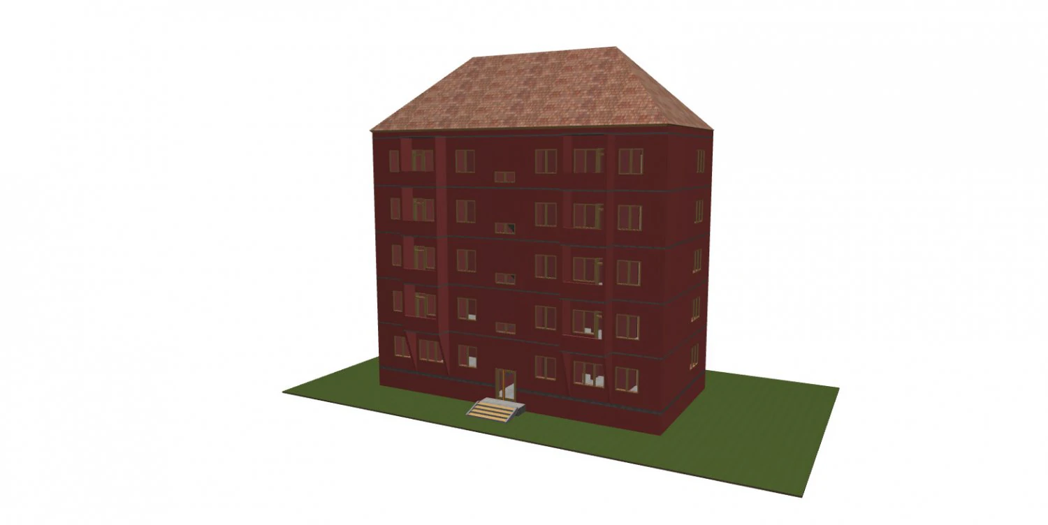 5층 3D 모델 .c4d .max .obj .3ds .fbx .stl .blend 