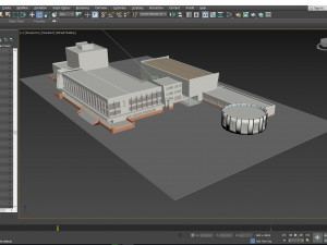 palace of culture energetic pripyat chernobyl 3D Model