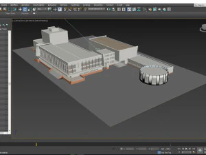palace of culture energetic pripyat chernobyl 3D Model