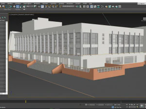 palacio de la cultura en&eacute;rgico pripyat chernobyl Modelo 3D