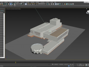palace of culture energetic pripyat chernobyl 3D Model